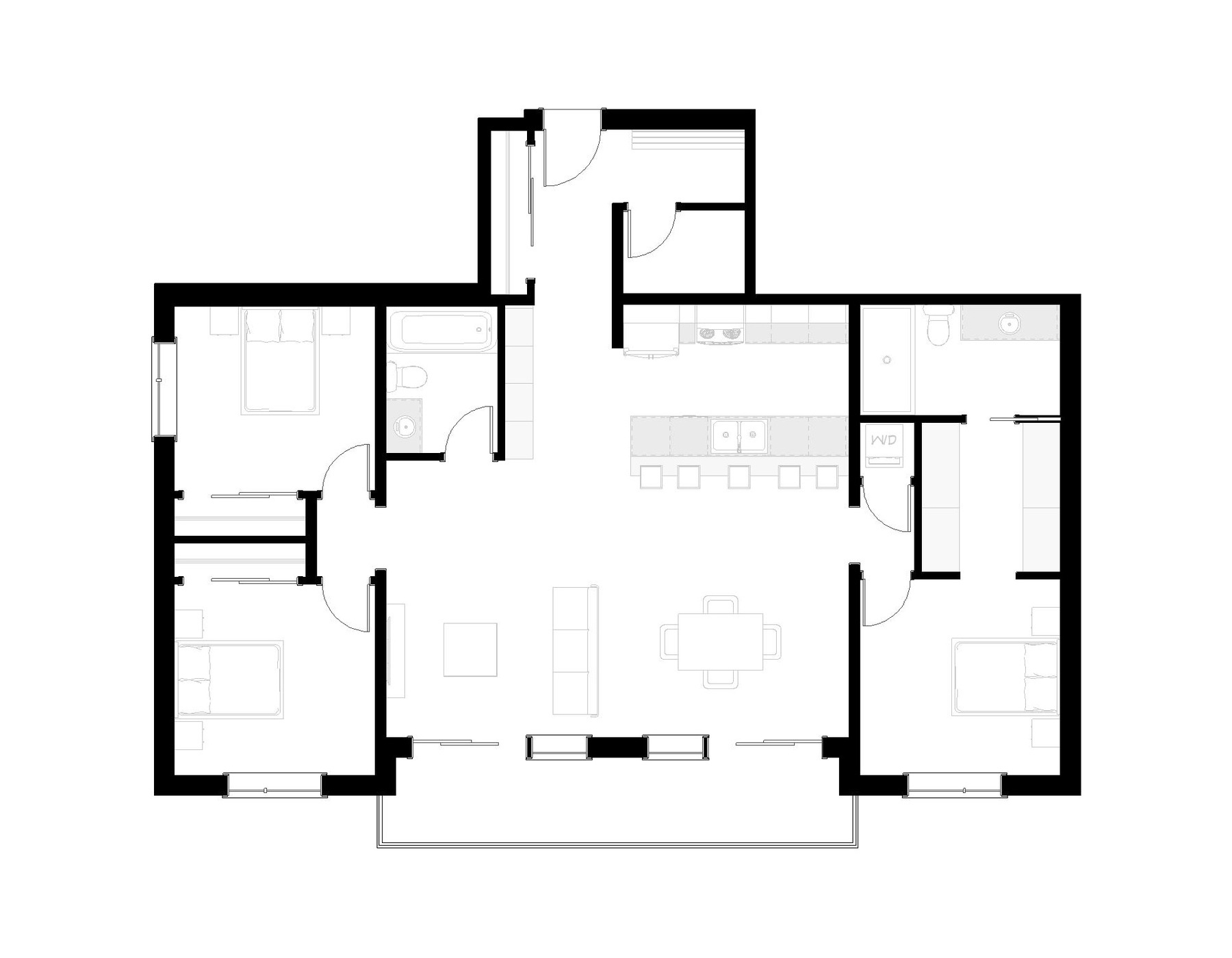 Community home layout E